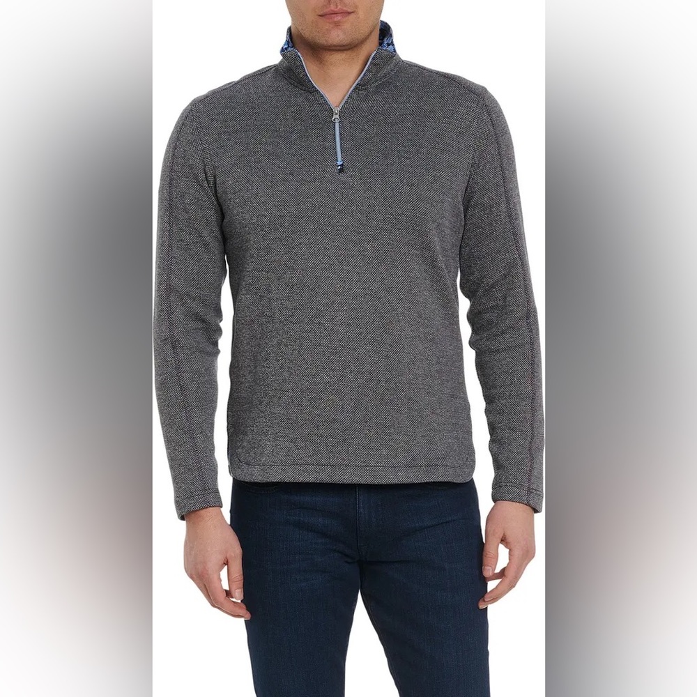 New With Tags! Robert Graham Quarter Zip Pullover
